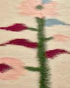 Wool Rug "Flower"
