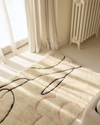 Wool Rug "Floral"