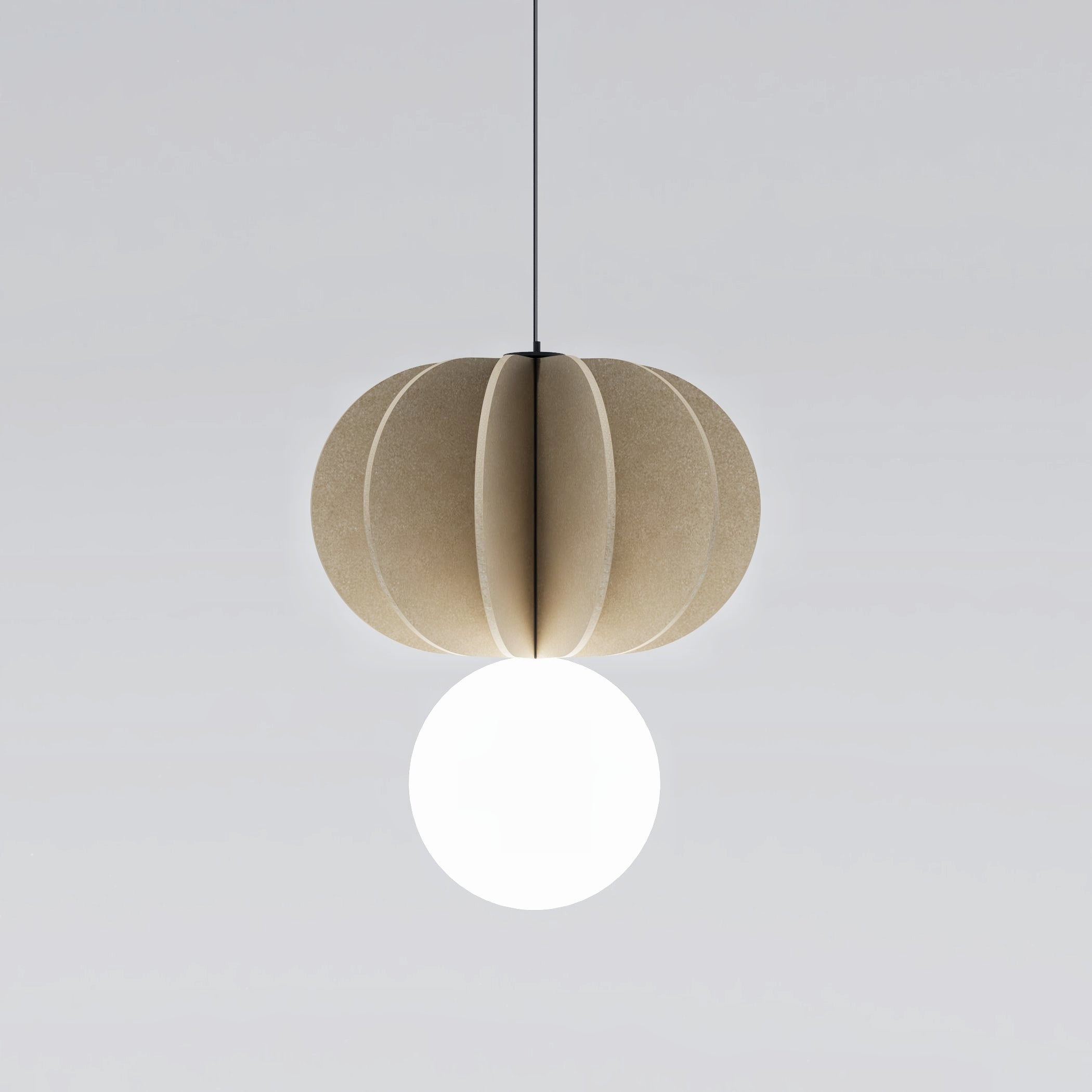Acoustic Pendant Lamp "SOL 250P"