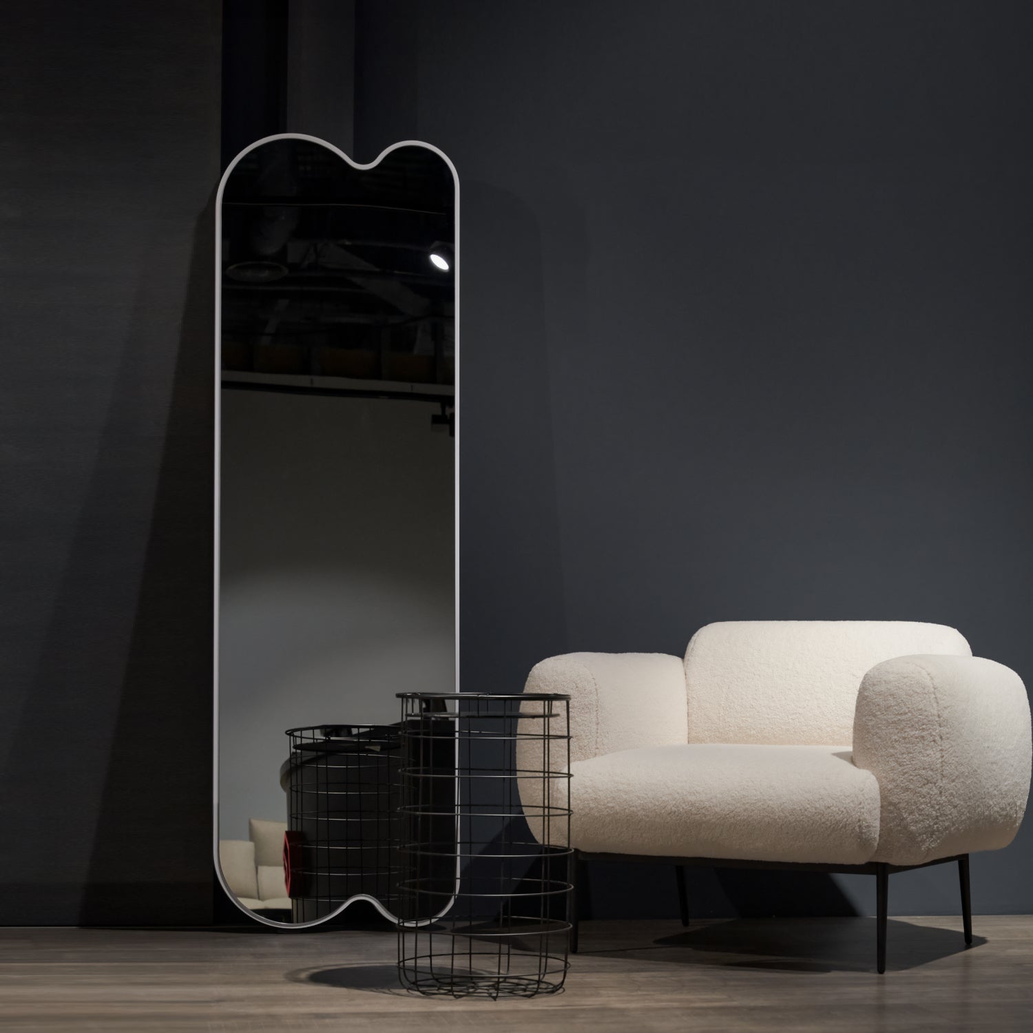 Full Length Mirror "Pancakes"