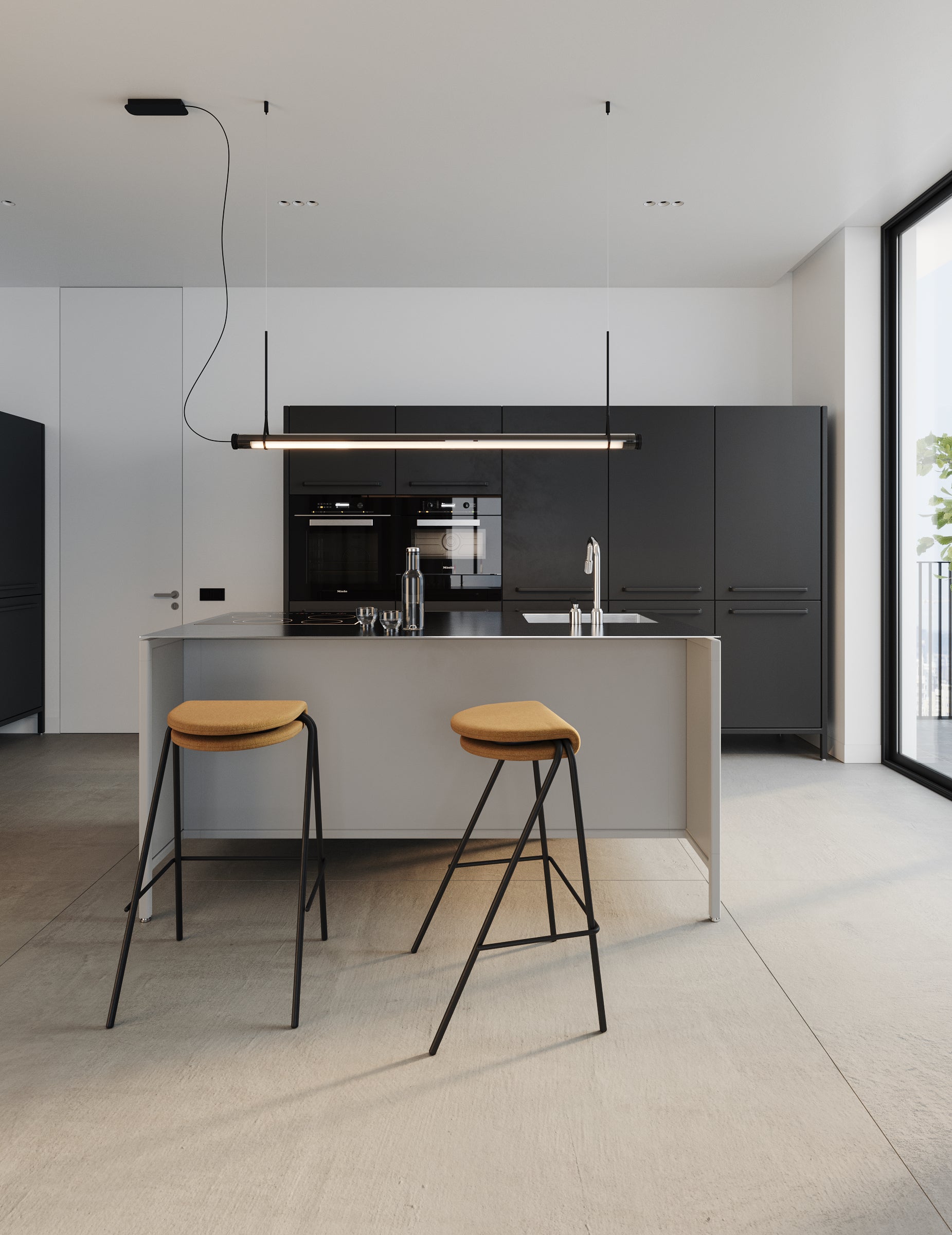 Stackable Bar Stool "Taco"