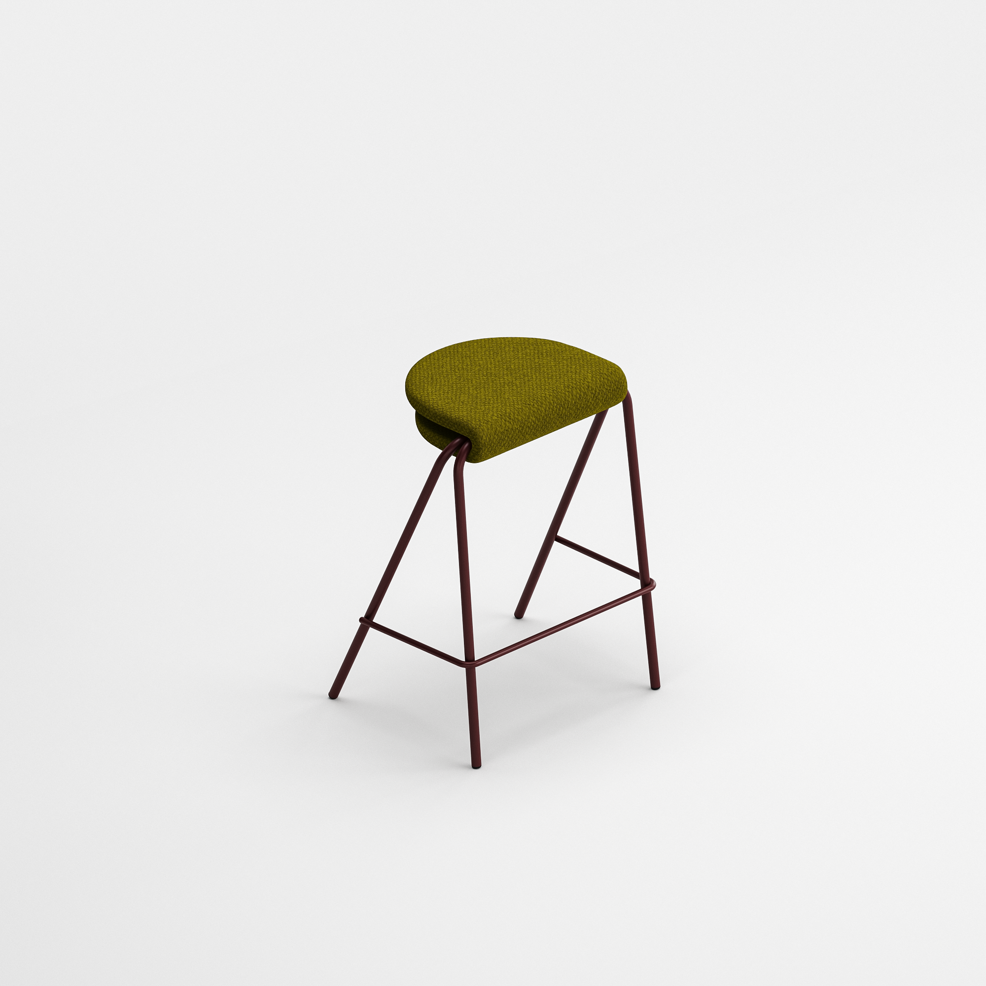 Stackable Semi-Bar Stool "Taco"