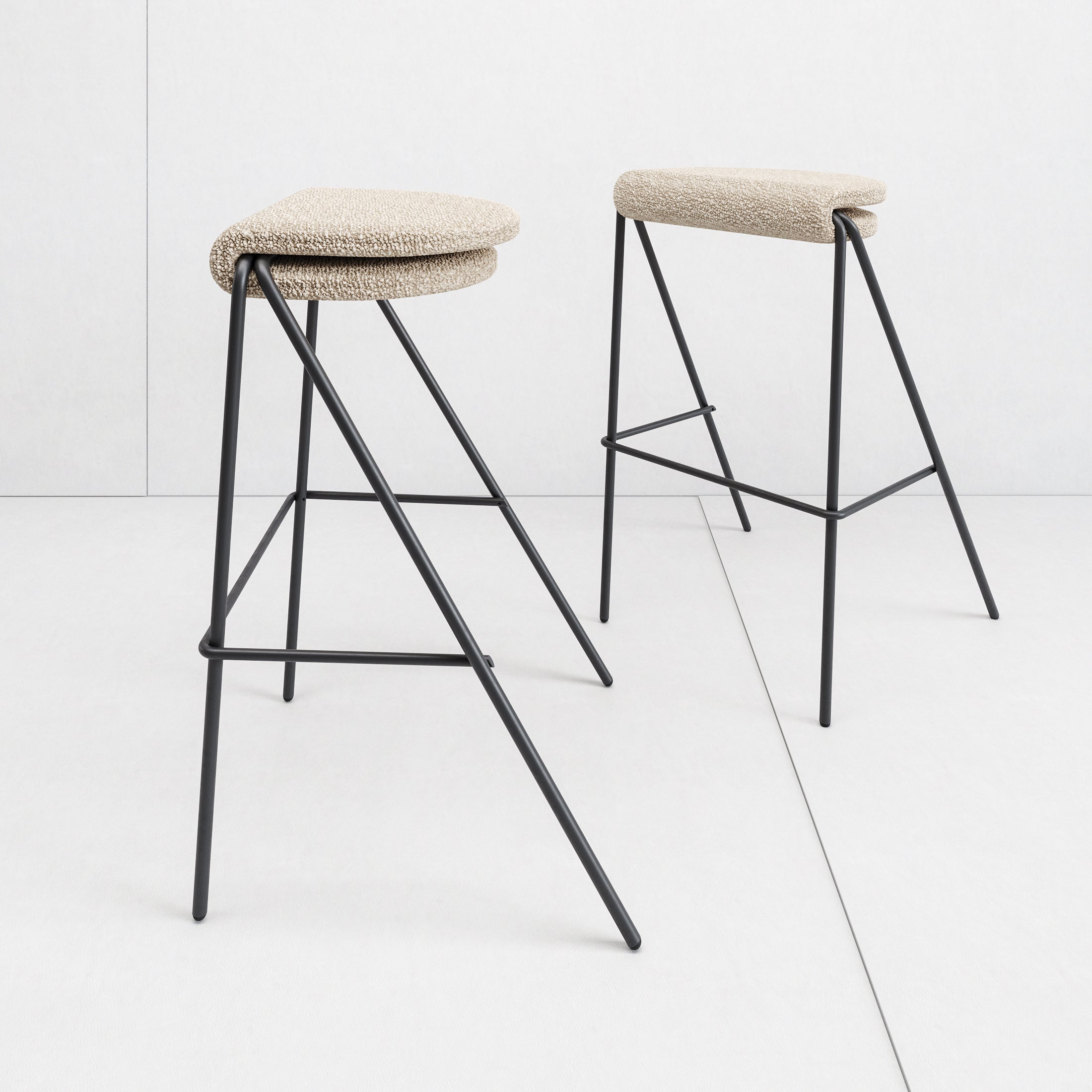 Stackable Bar Stool "Taco"