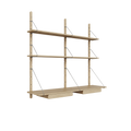 Shelves with Table "Twig", Model 4