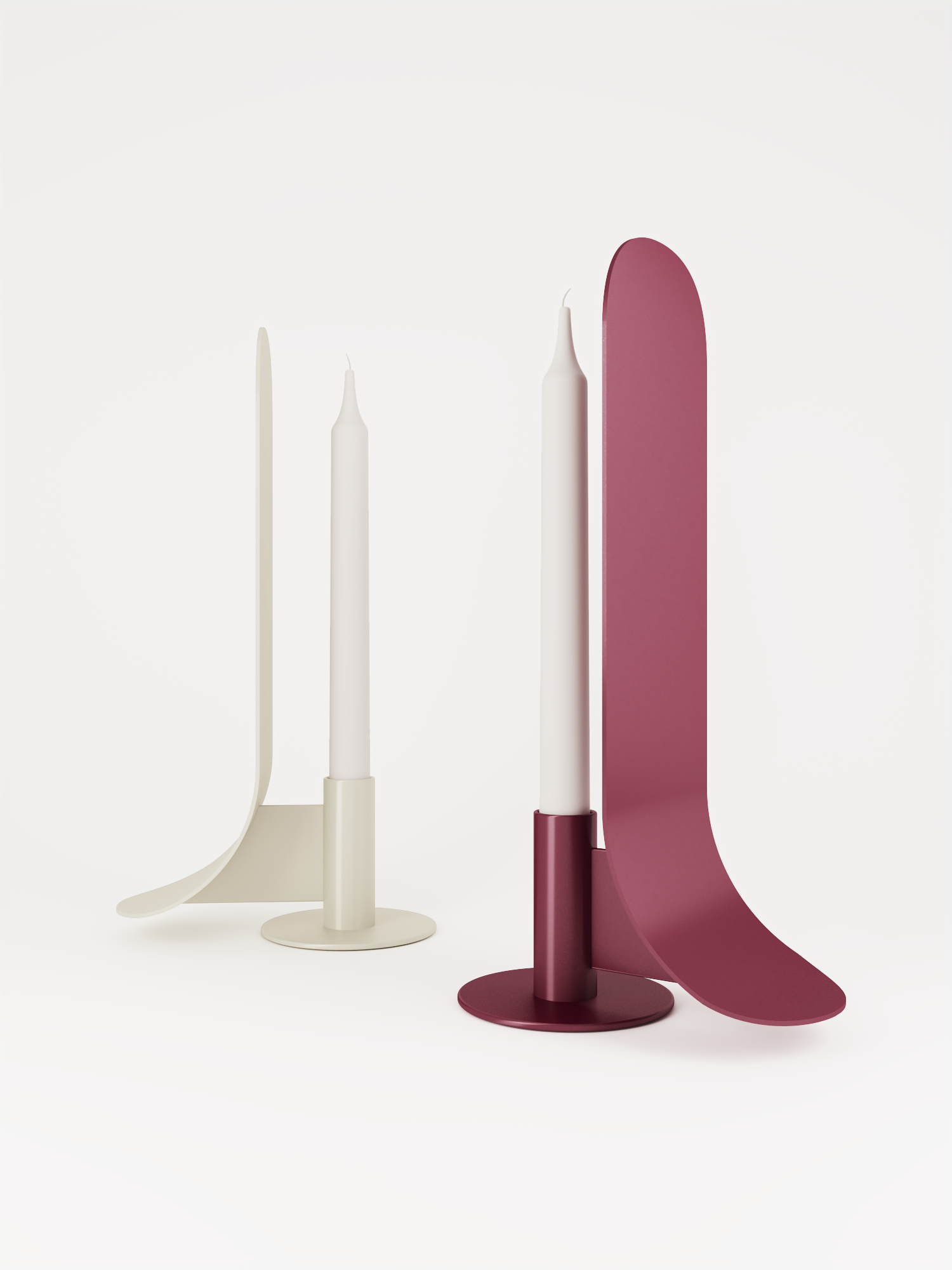 Metal Candlestick "Vognyk"
