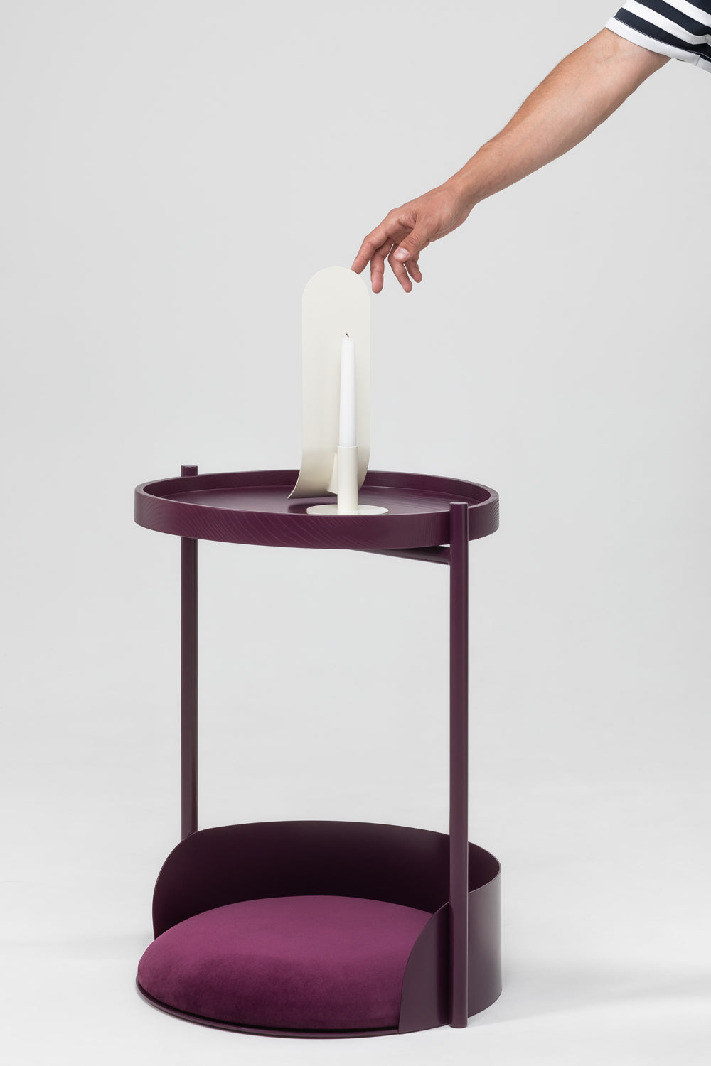 Metal Candlestick "Vognyk"